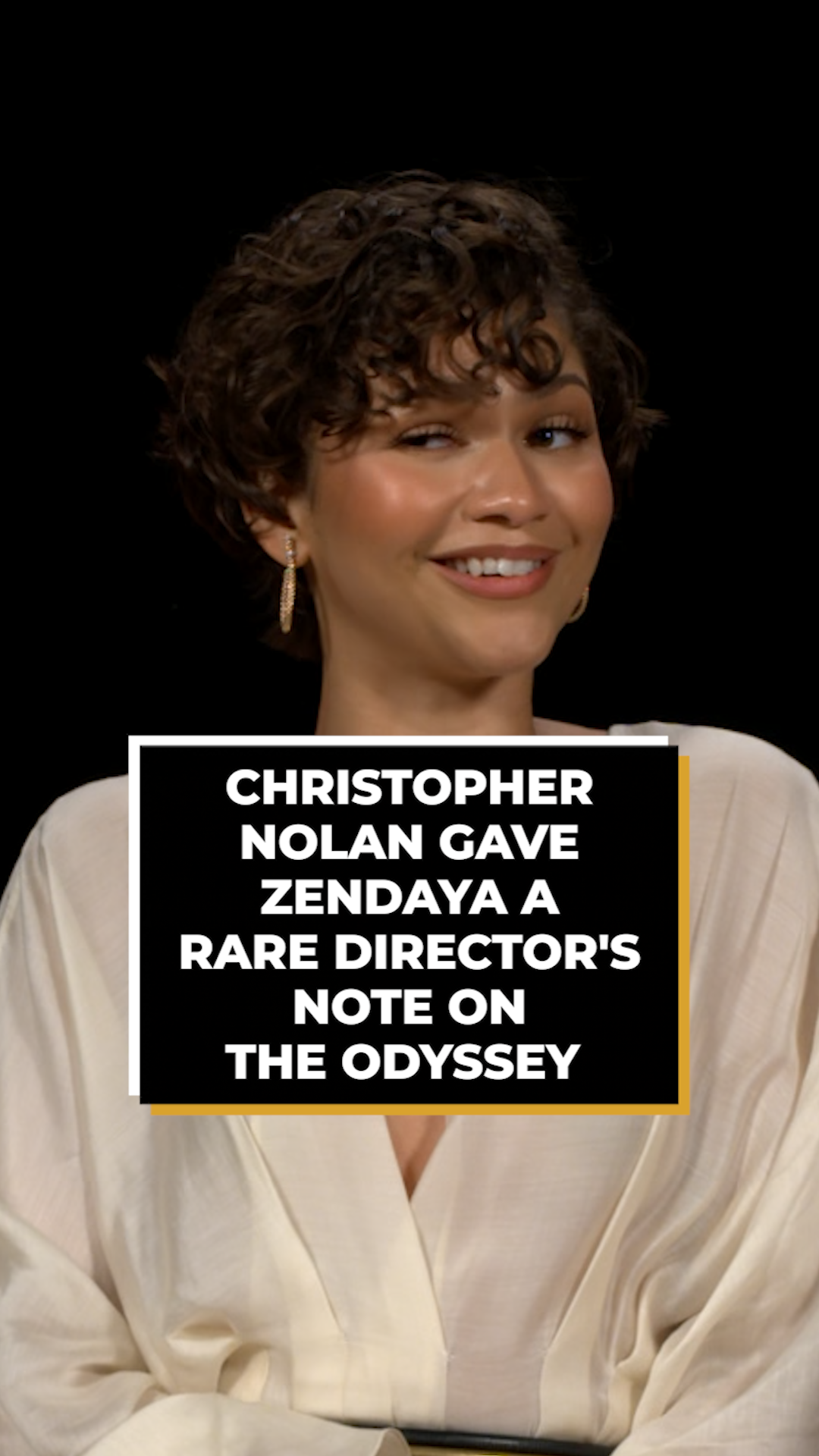 Christopher Nolan Gave Zendaya A Rare Director's Note On The Odyssey image