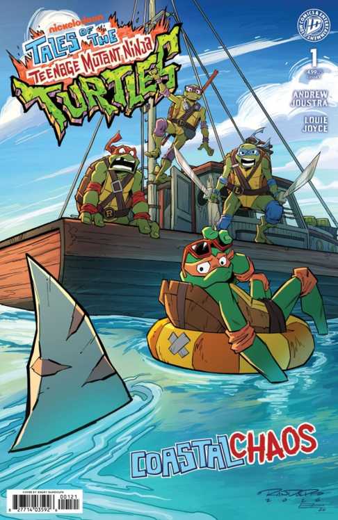Coastal Chaos TMNT #1 variant cover 1