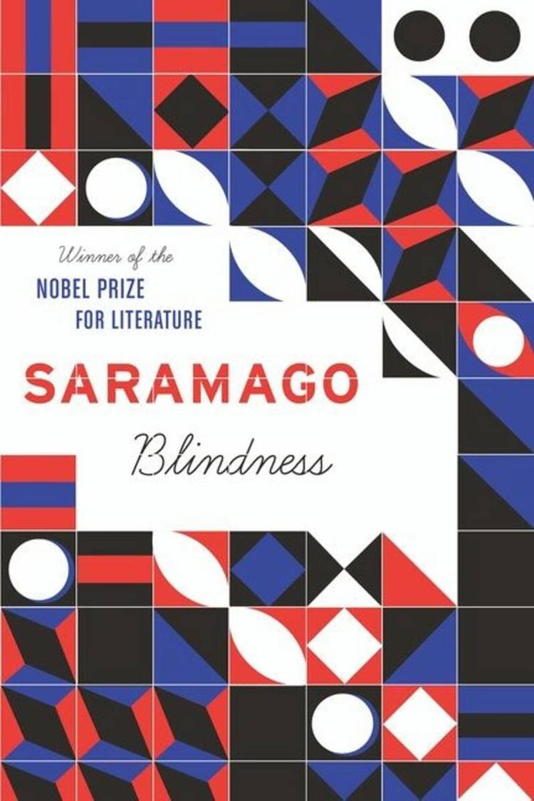 The cover of the book Blindness by José Saramago.