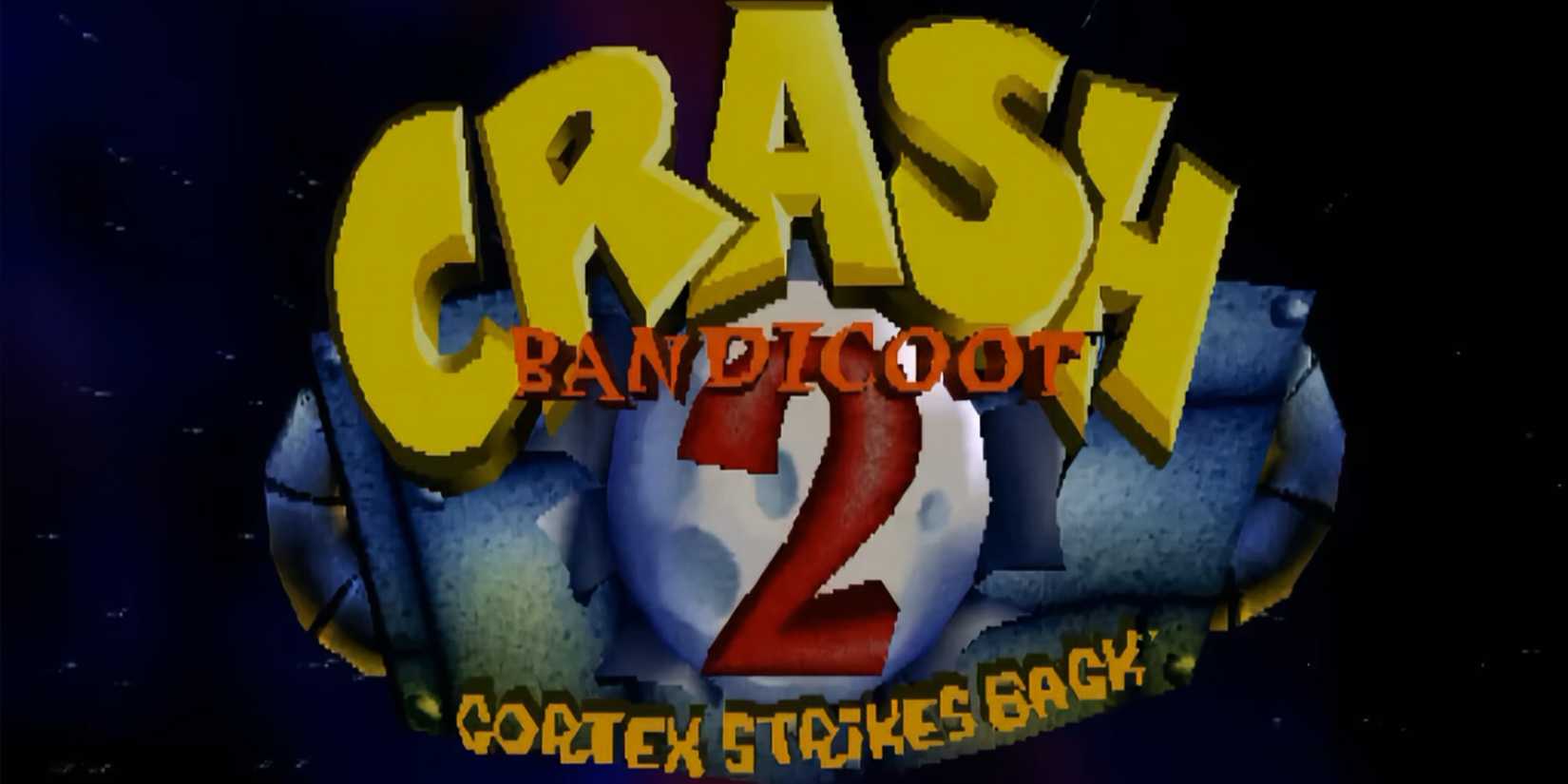 Crash Bandicoot 2 Cortex Strikes Back title screen