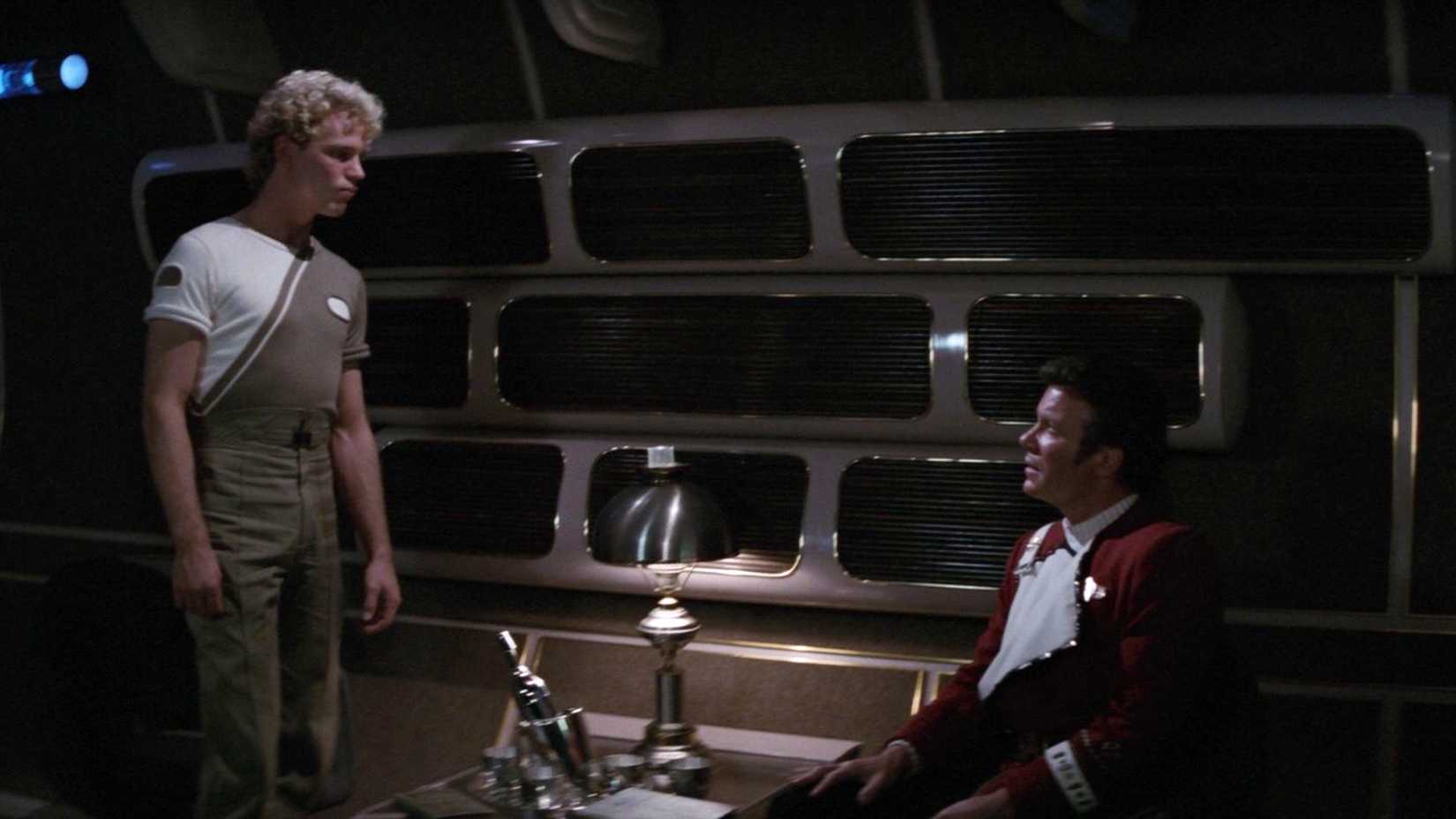 David Marcus and Kirk in Star Trek II