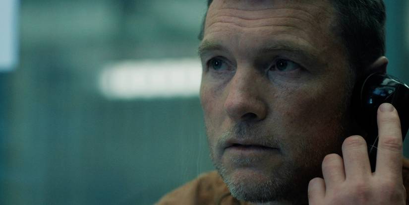 David on the phone in I Will Find You