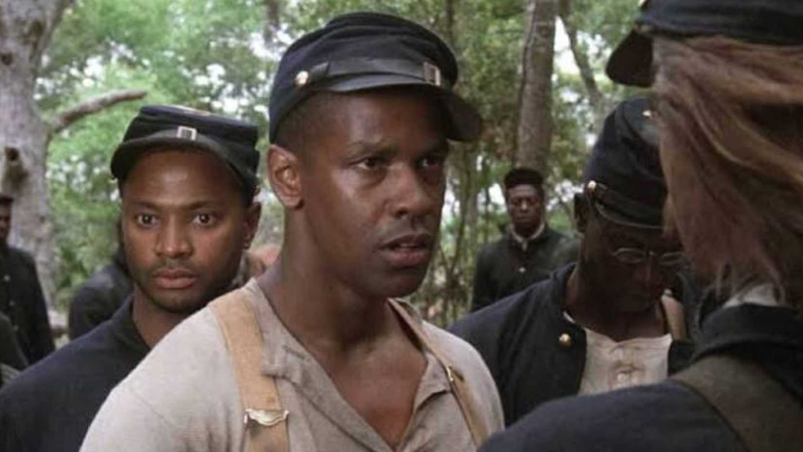 Denzel Washington in Glory
