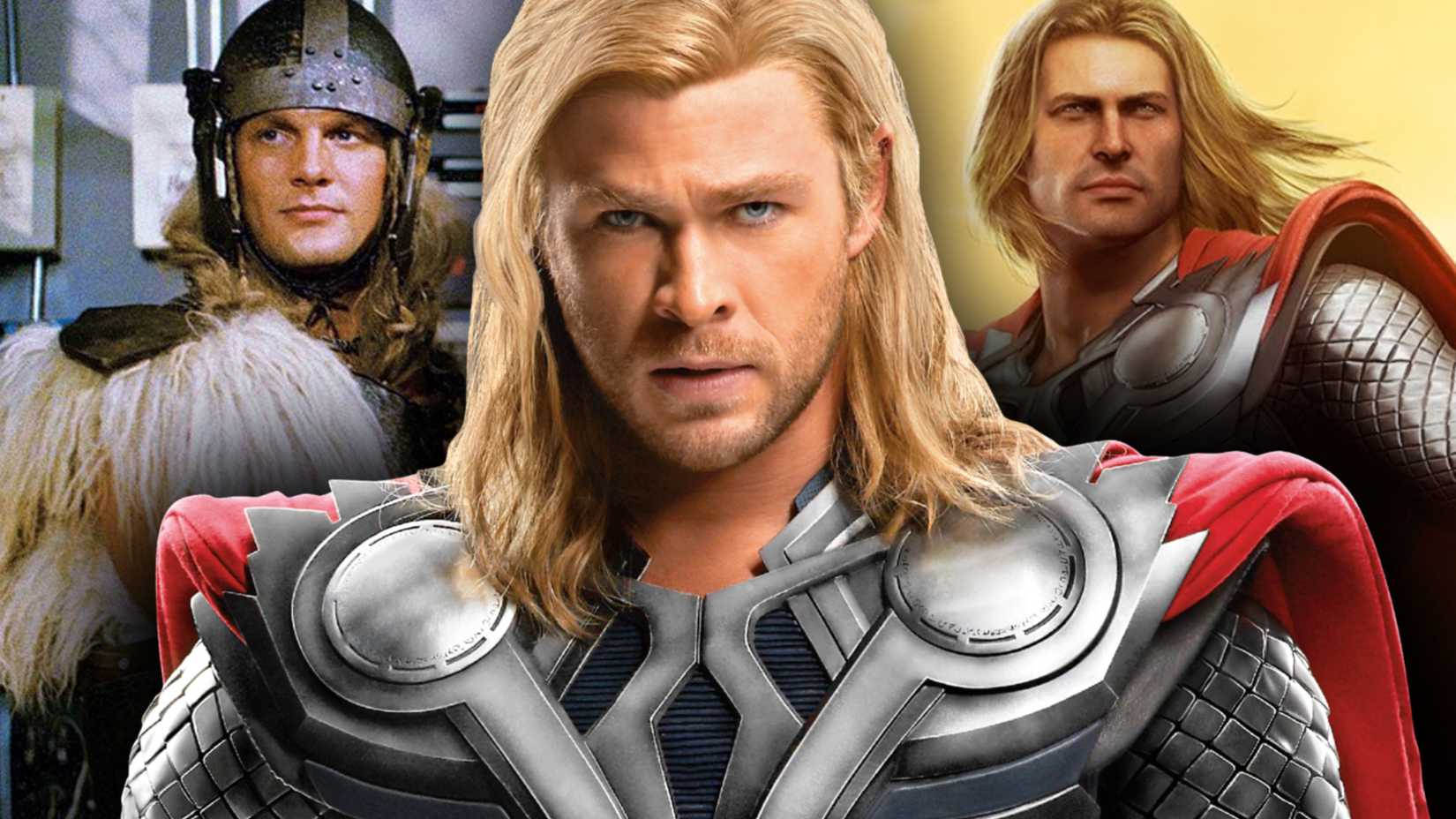 different depictions of marvel's thor