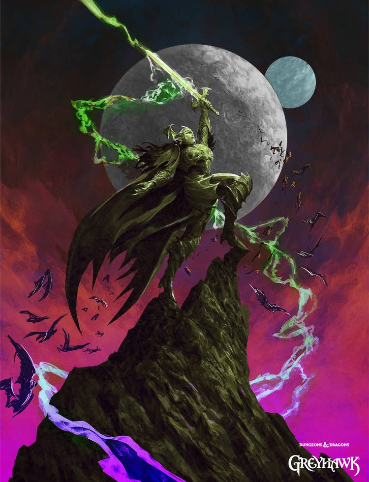 DnD Greyhawk art for 2027 campaign setting
