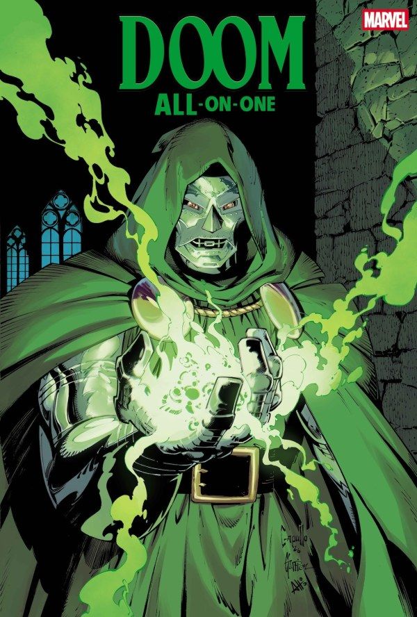 Doctor Doom casts a green spell in All-On-One cover