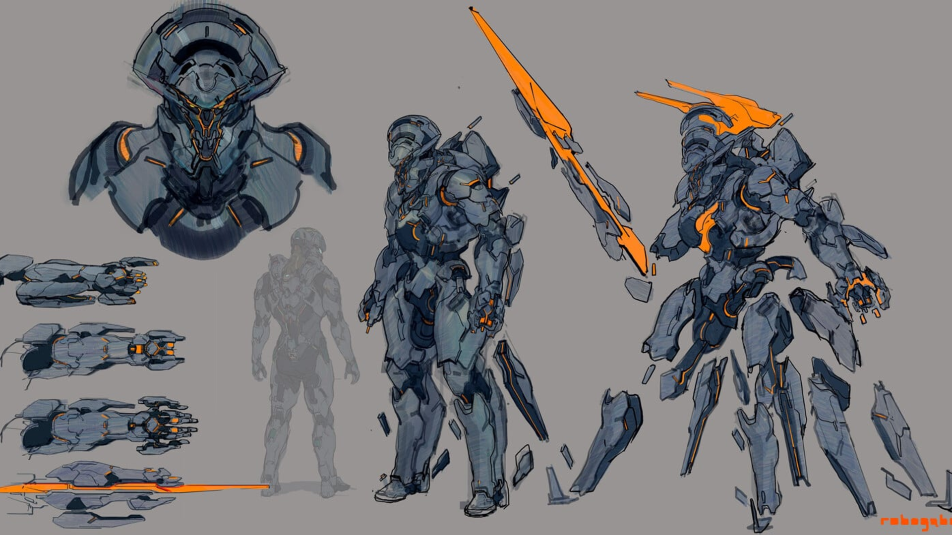 Halo 5 Cavalier concept Art 1
