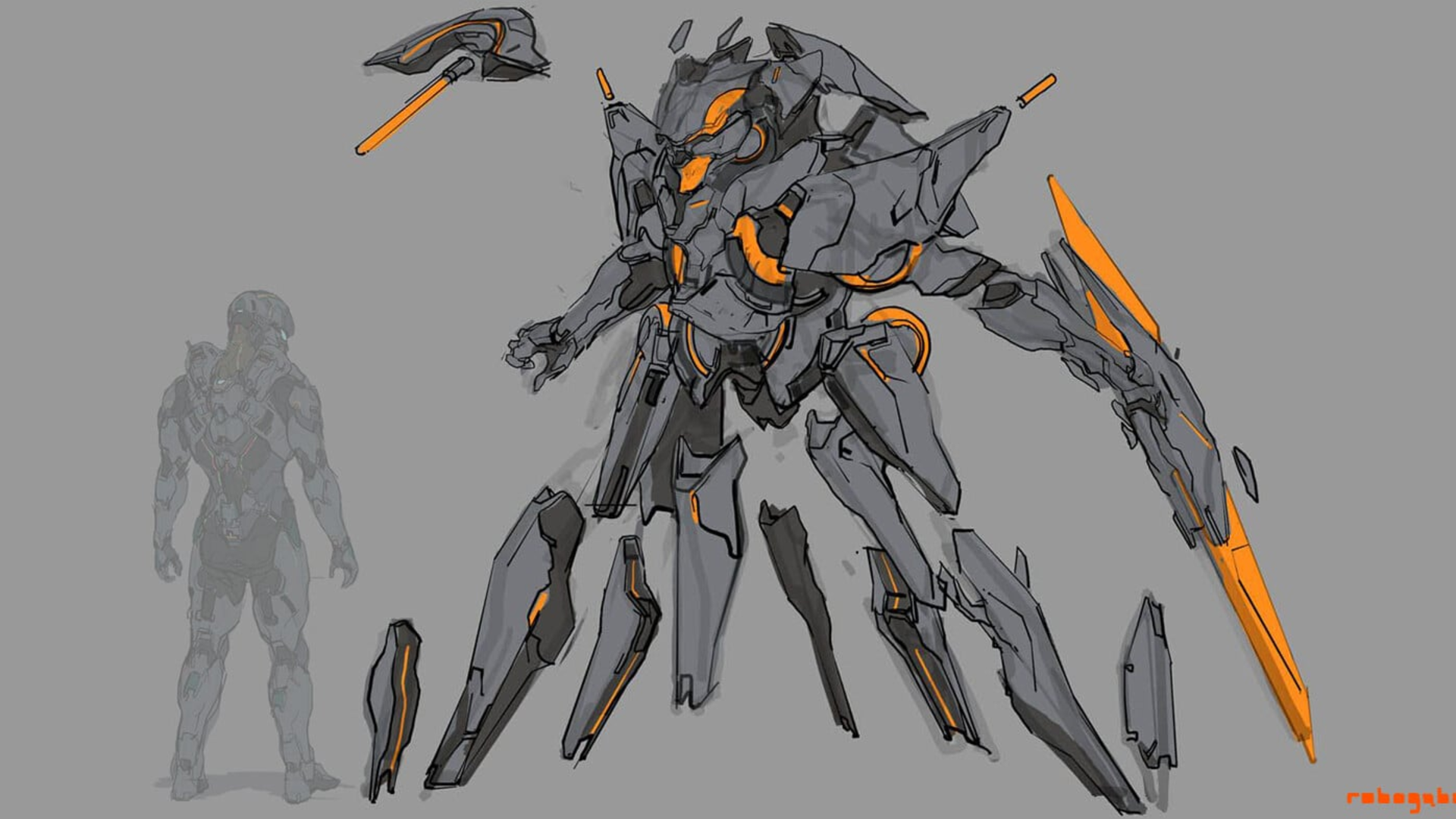 Halo 5 Cavalier concept Art 5