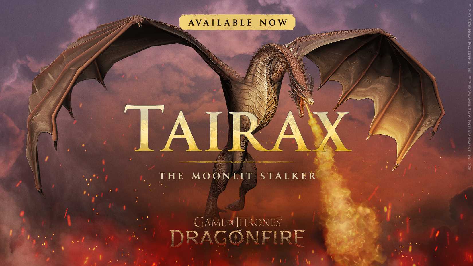 Tairax The Moonlit Stalker announcement reveal Dragonfire