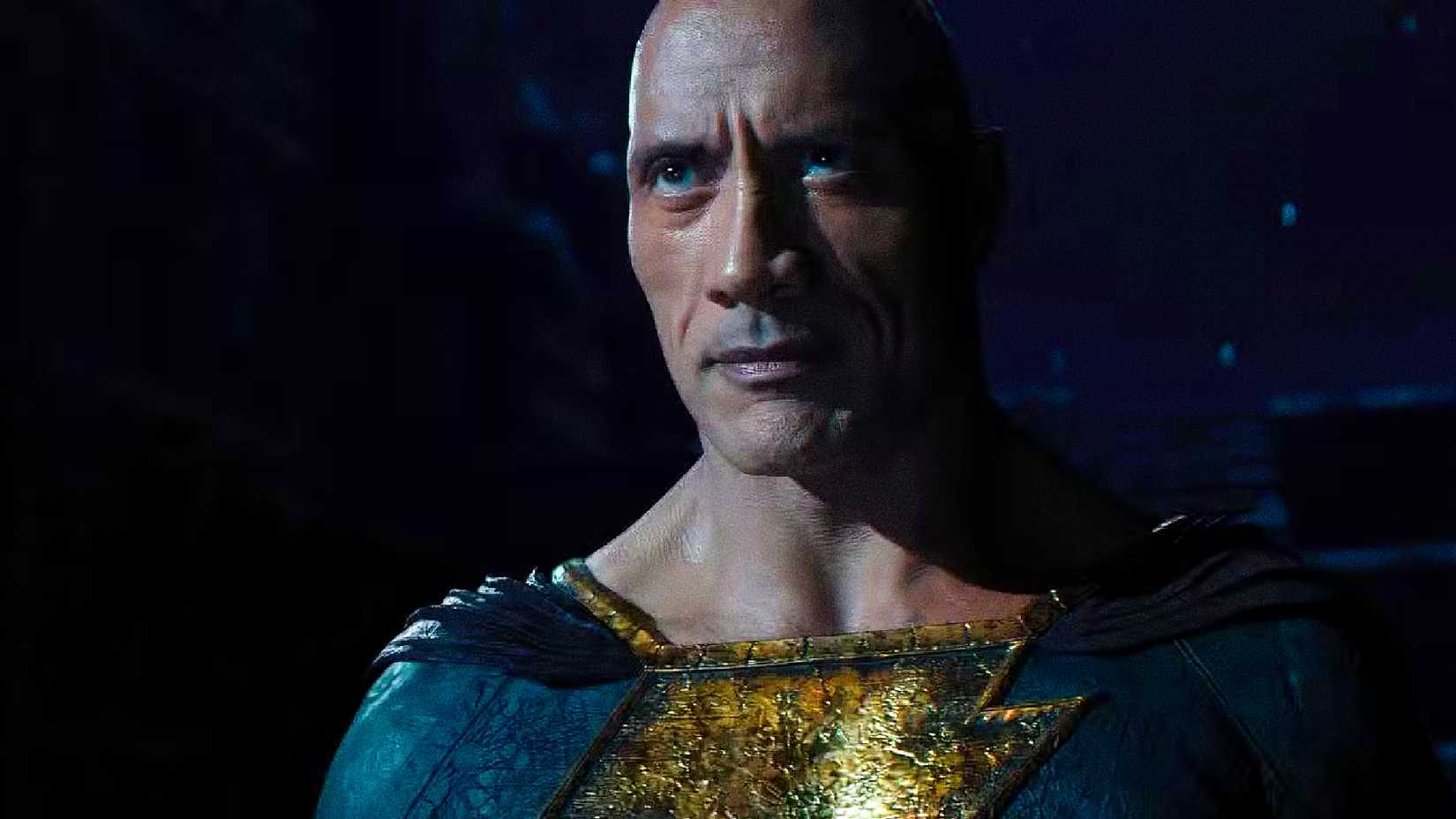 Dwayne the Rock Johnson's Teth-Adam looks determined in Black Adam's post-credits scene
