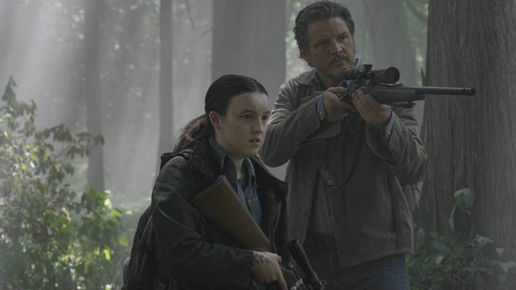 Ellie and Joel in The Last of Us season 2