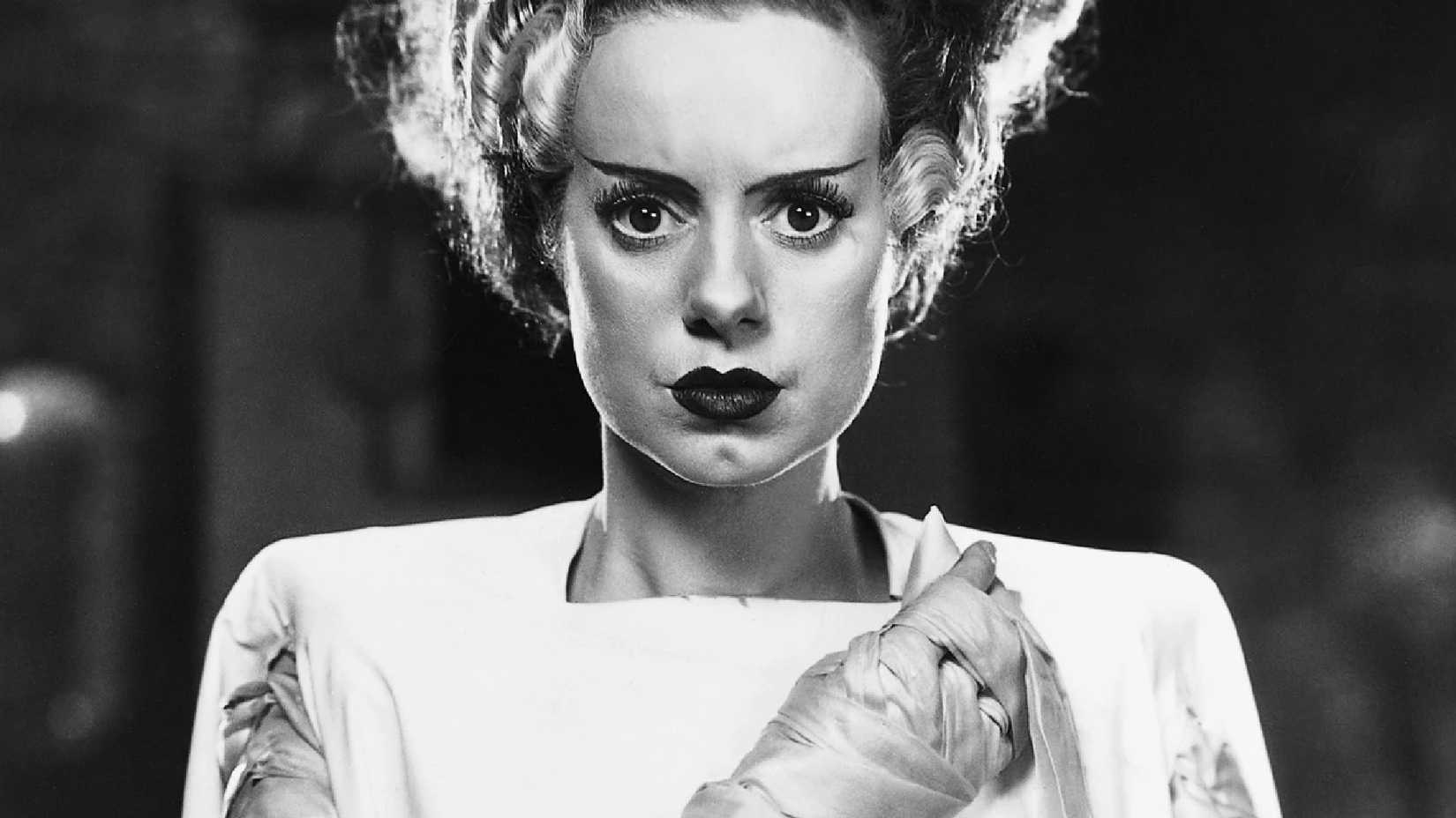 Elsa Lanchester  as the bride of frankenstein