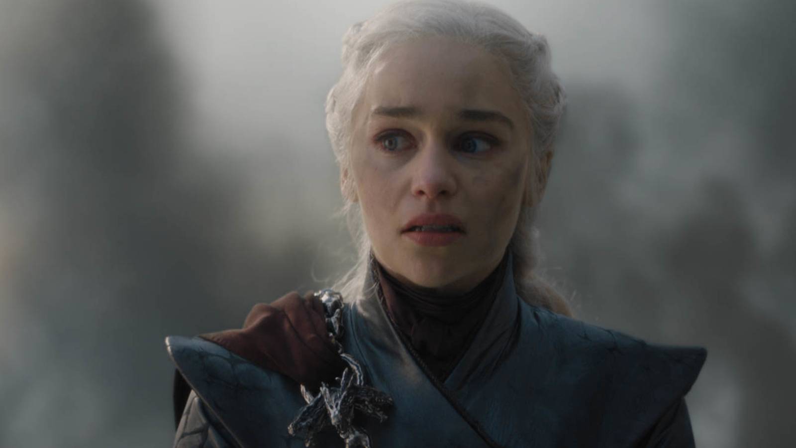 Emilia Clarke in season 8 of Game of Thrones