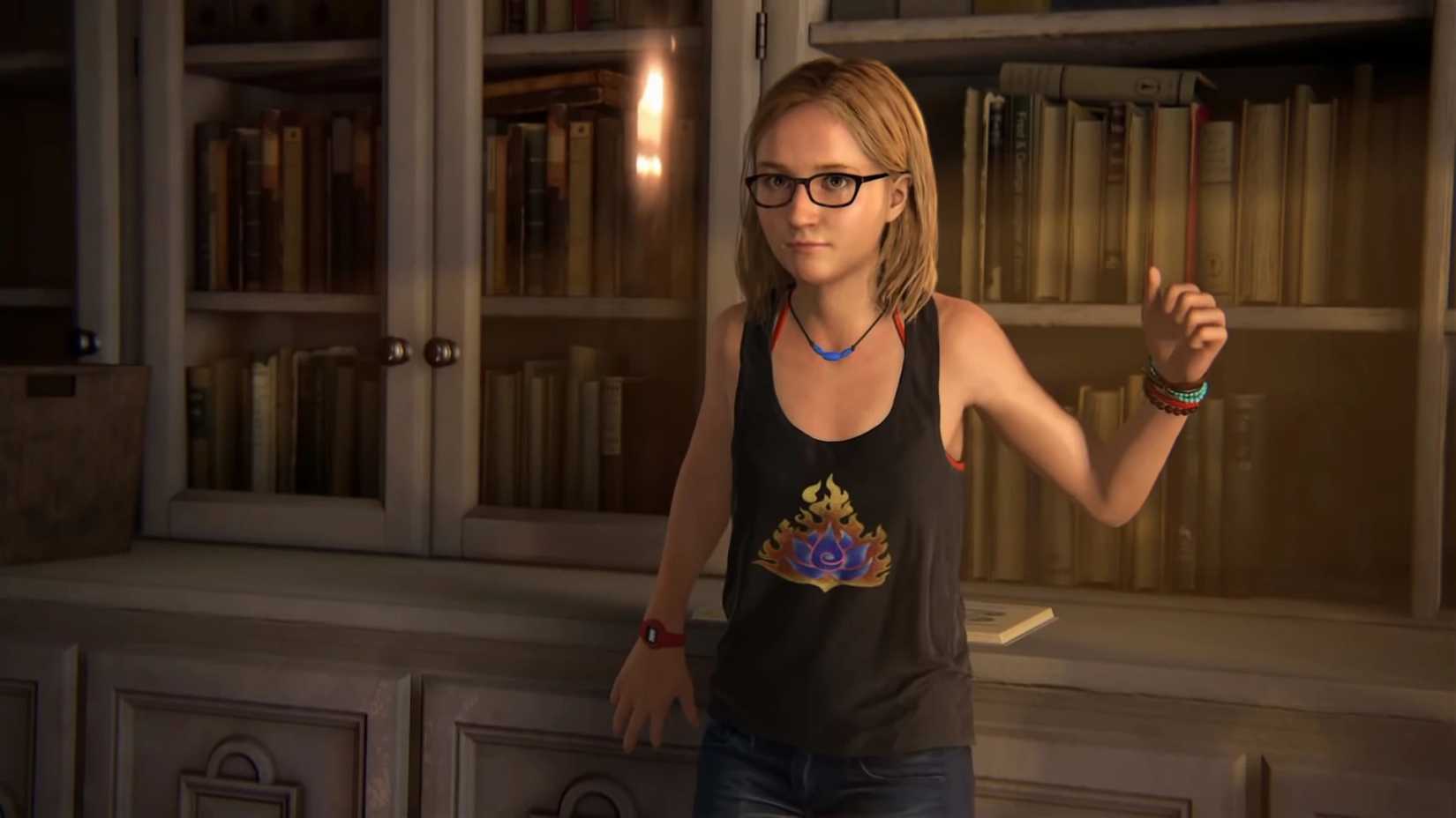 Image shows Cassie from Uncharted 4