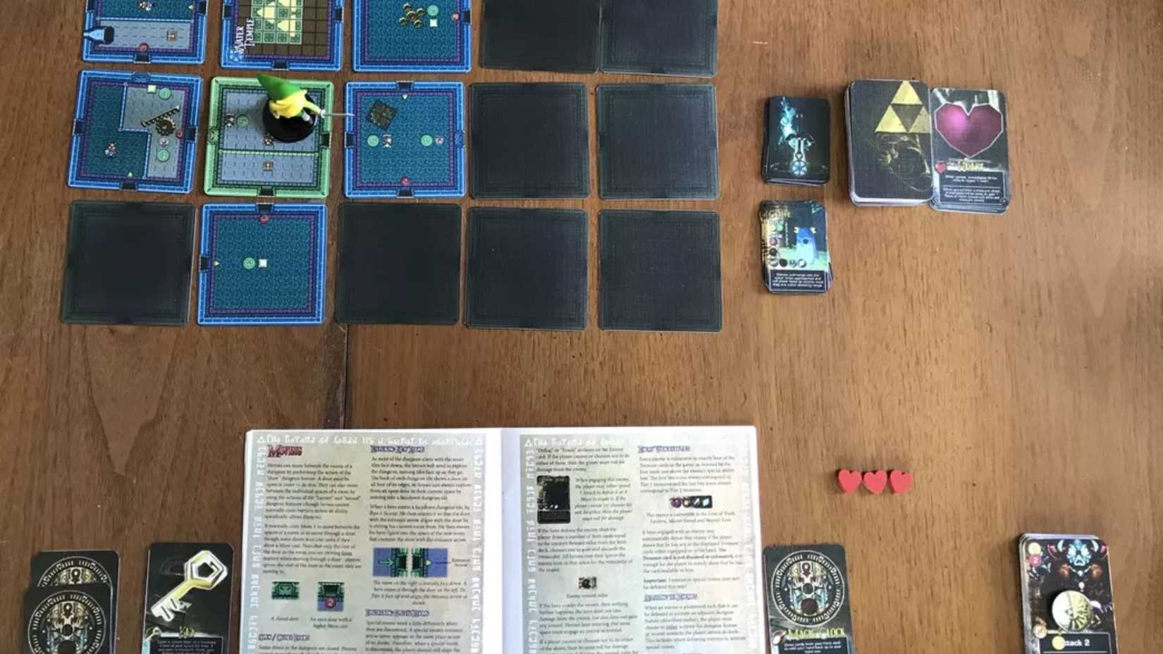 example for Legend of Zelda Clockwork Realm print and play