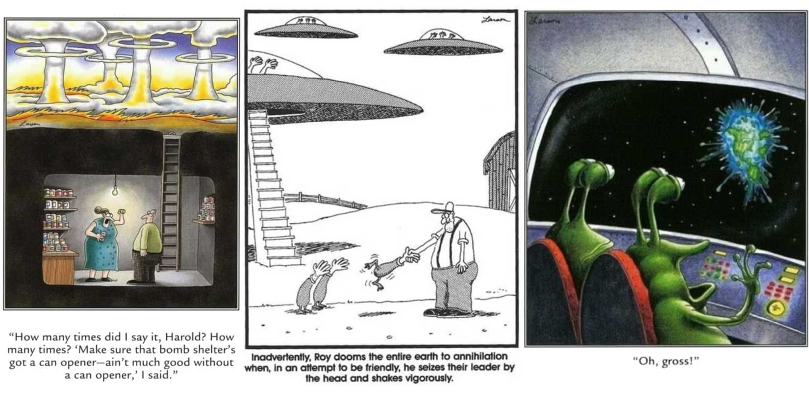far side comics about apocalypse