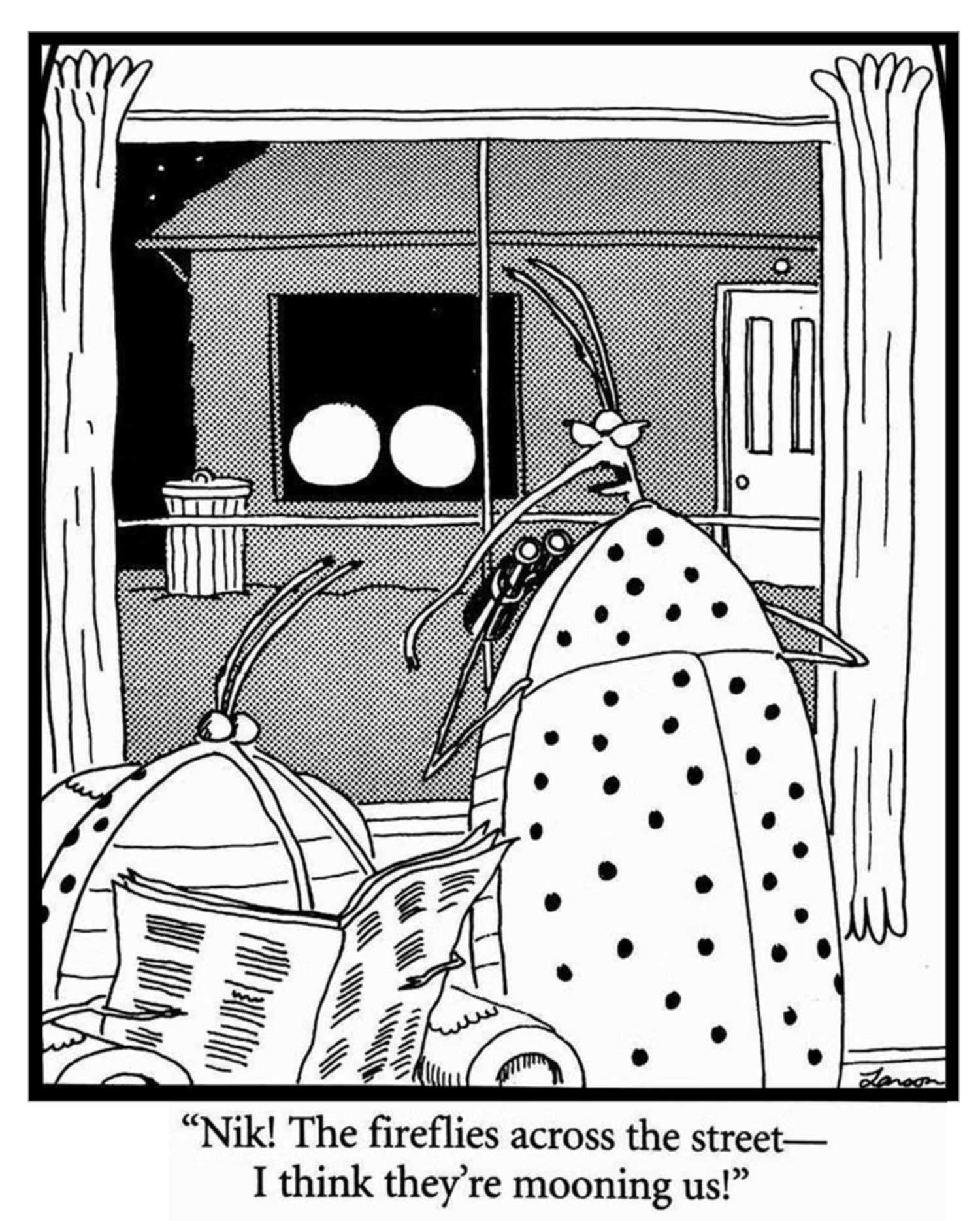 far side fireflies comics