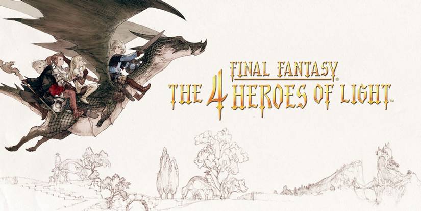 Final Fantasy The 4 Heroes of Light official artwork