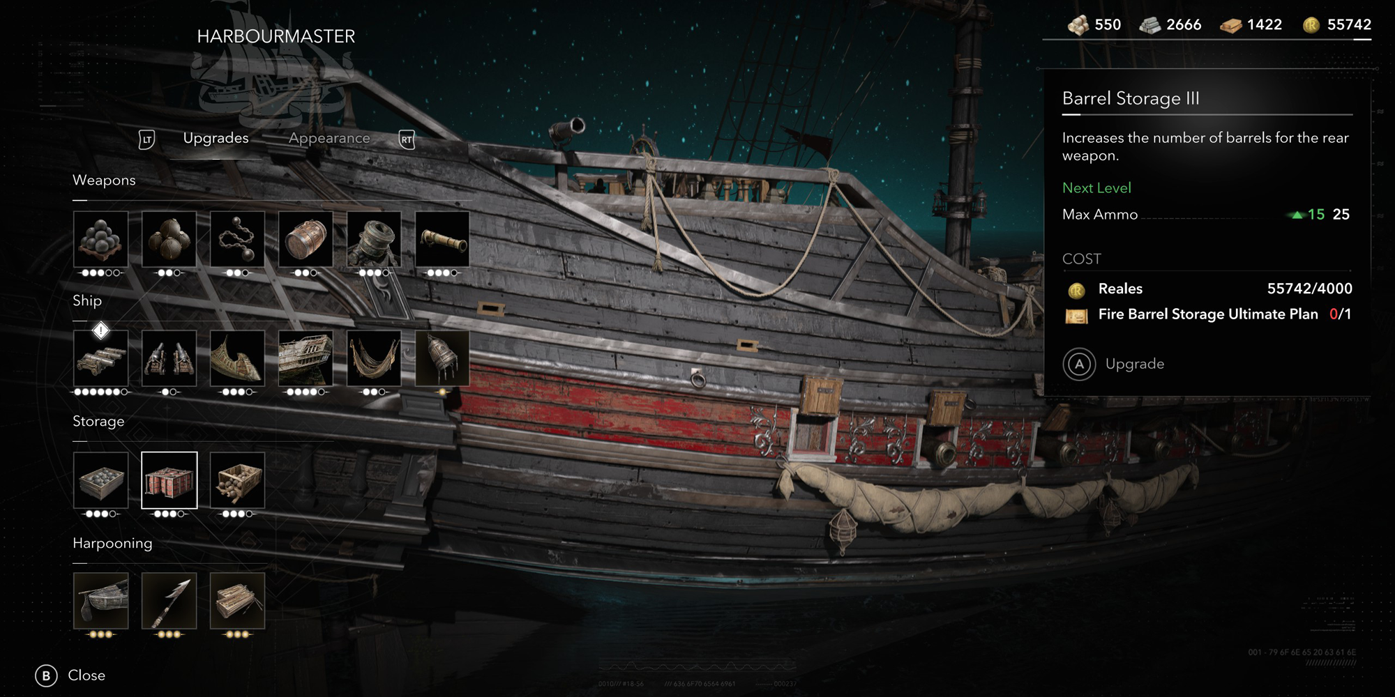 Fire Barrel Storage Ultimate Plan Black Flag Resynced