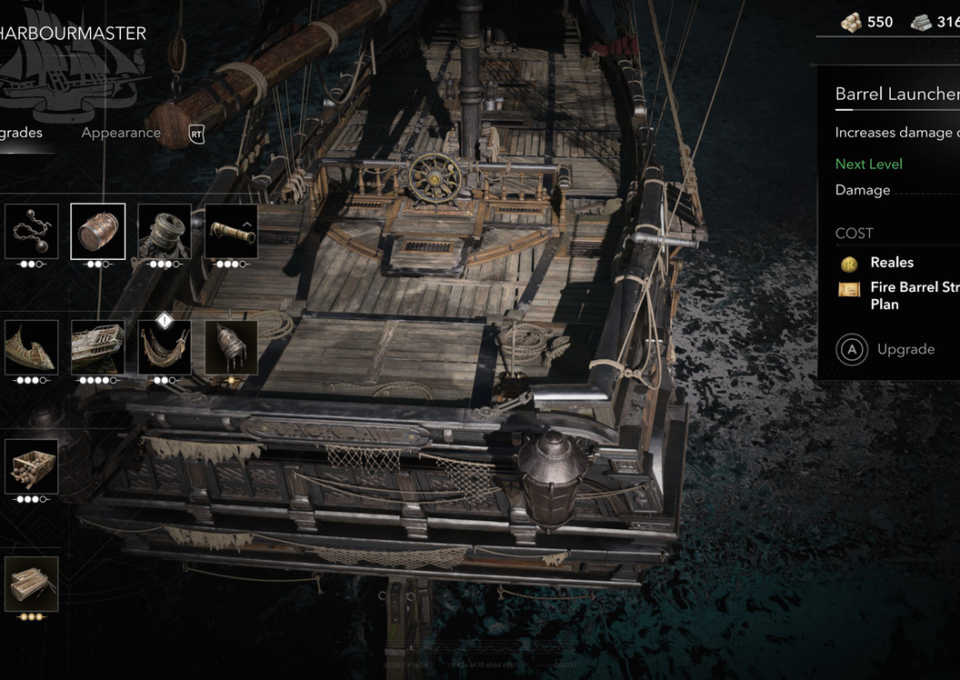 Fire Barrel ultimate upgrade Black Flag Resynced
