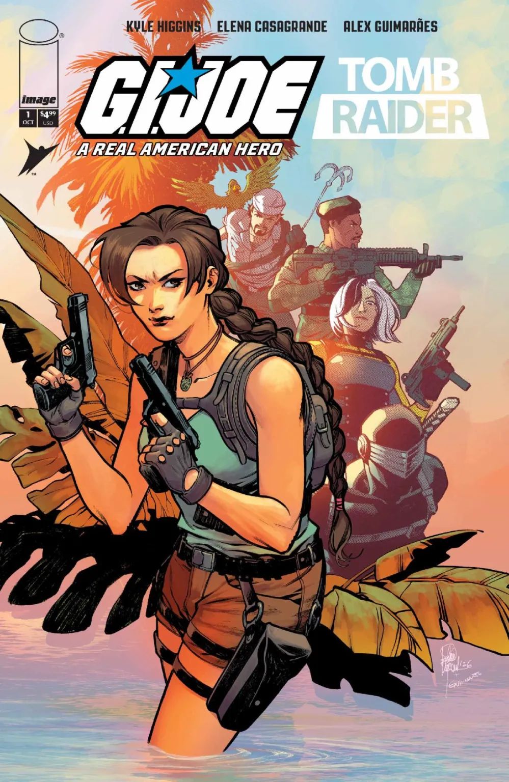G.I. Joe A Real American Hero Tomb Raider cover