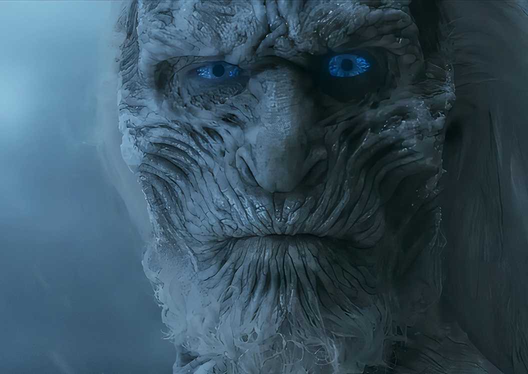 Game of Thrones White Walker blue from season 2