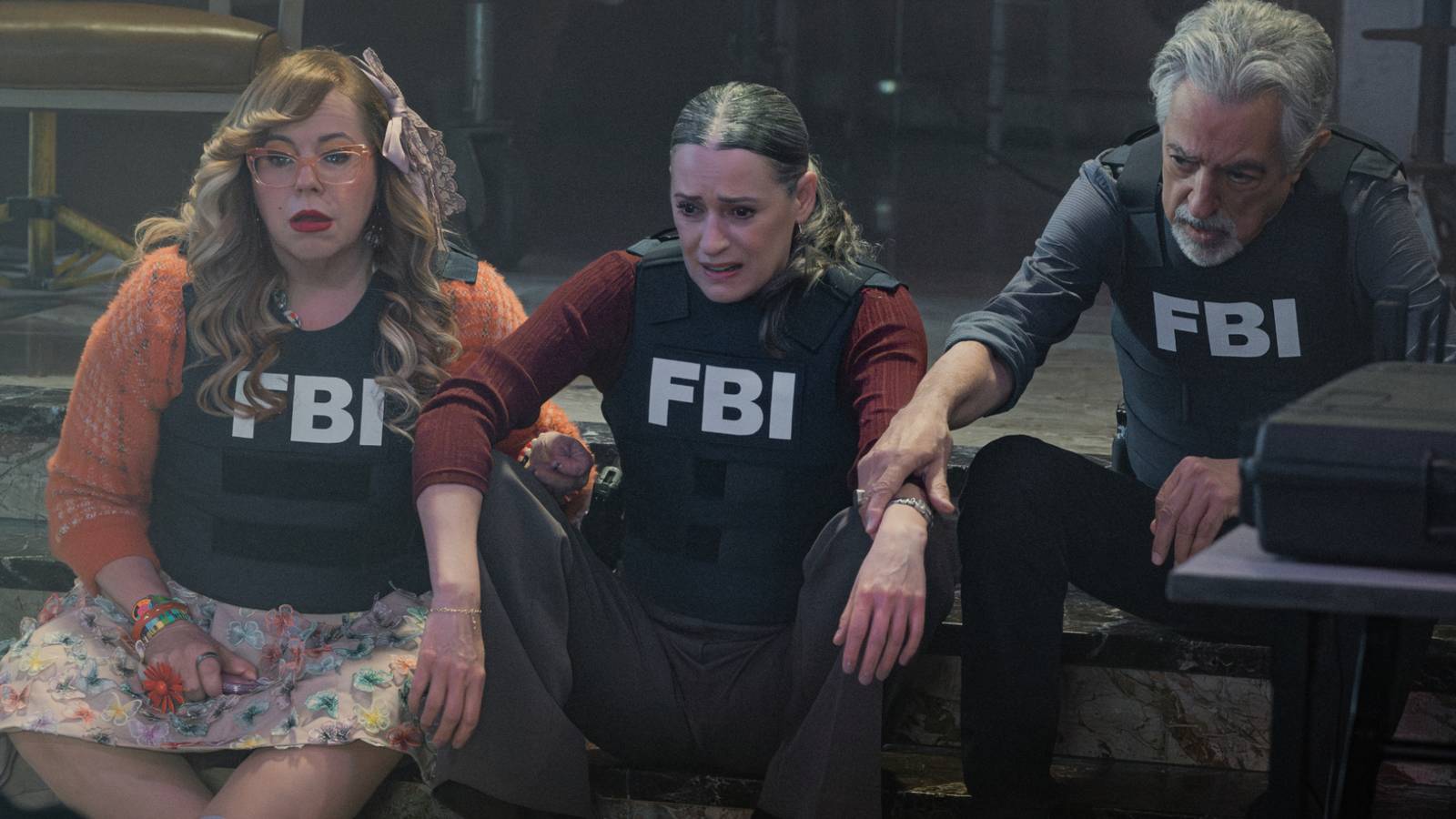 Garcia, Prentiss, and Rossi in Criminal Minds