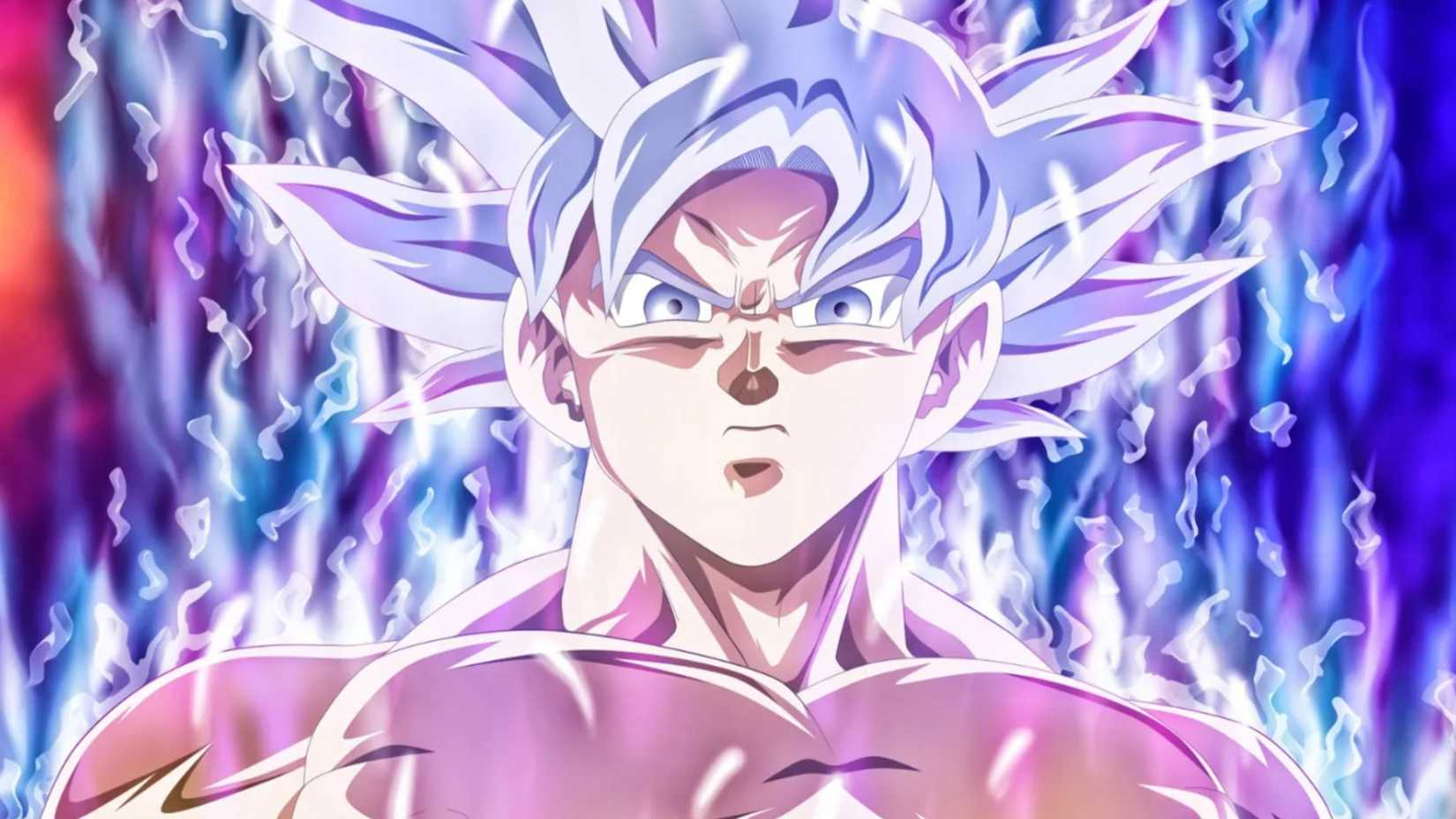 Goku in Ultra Instinct form in Dragon Ball Super