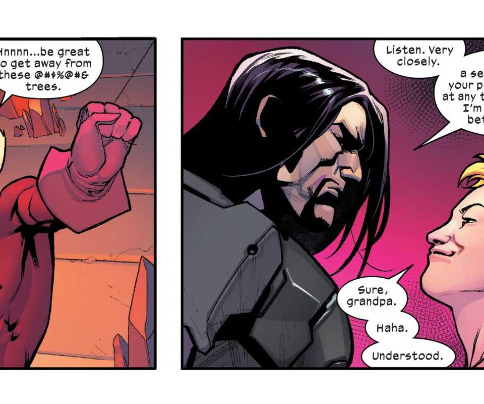 greycrow and empath face off in x-men's hellions series