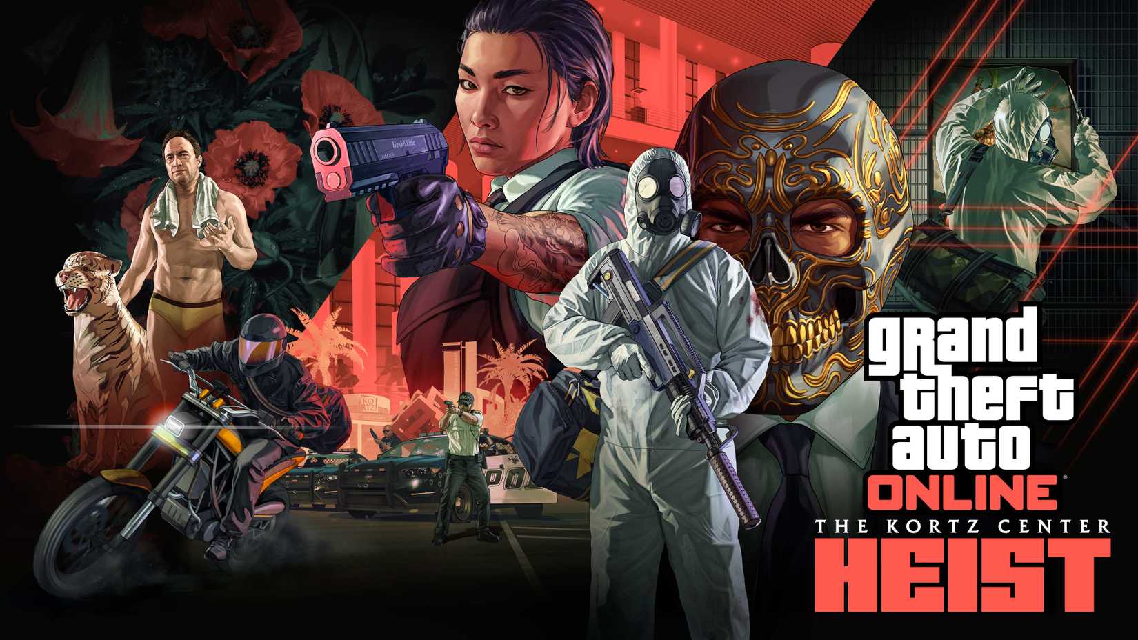 gta online kortz center heist key art