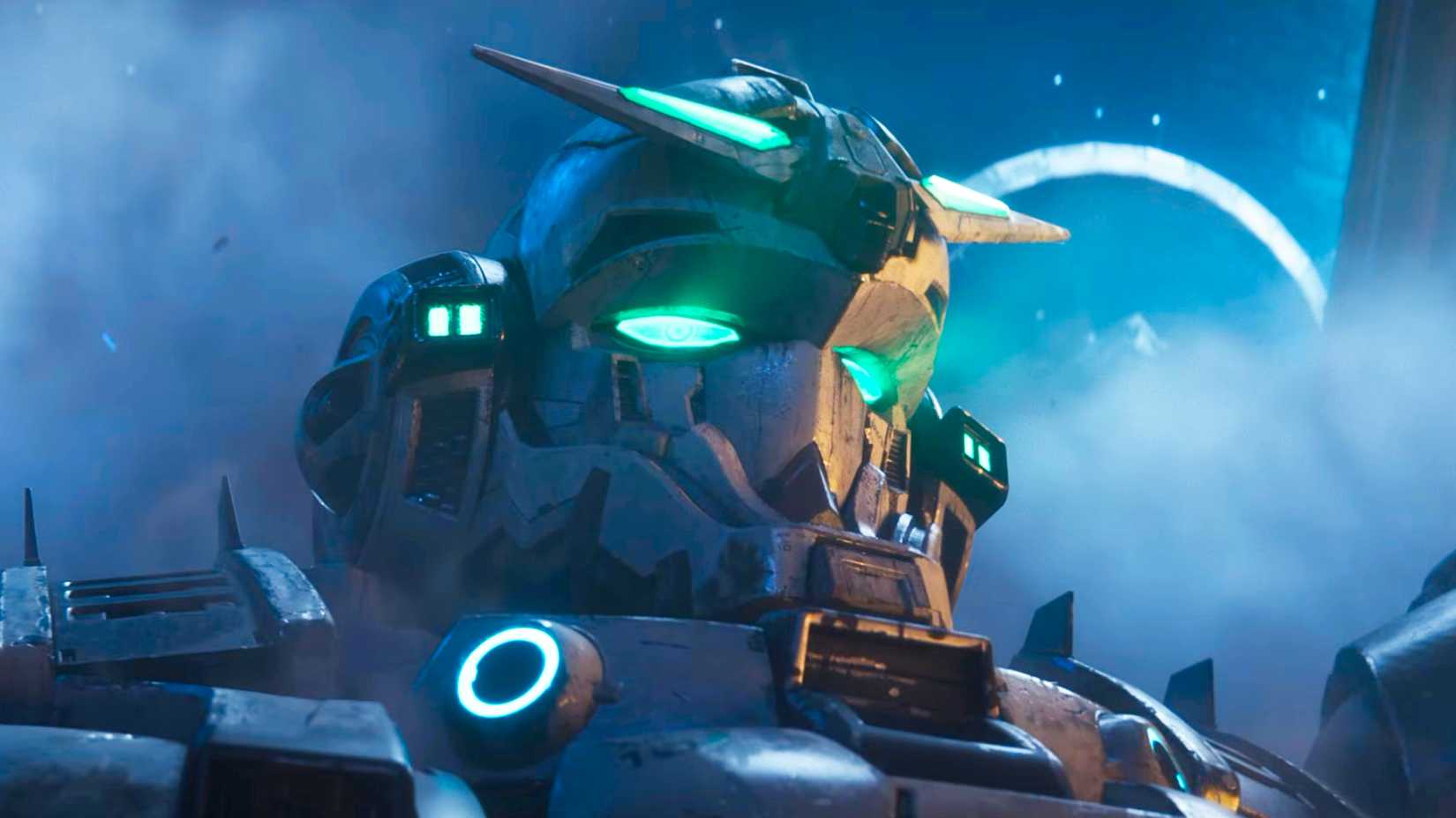 Gundam Rogue Orbit gameplay cinematic screencap