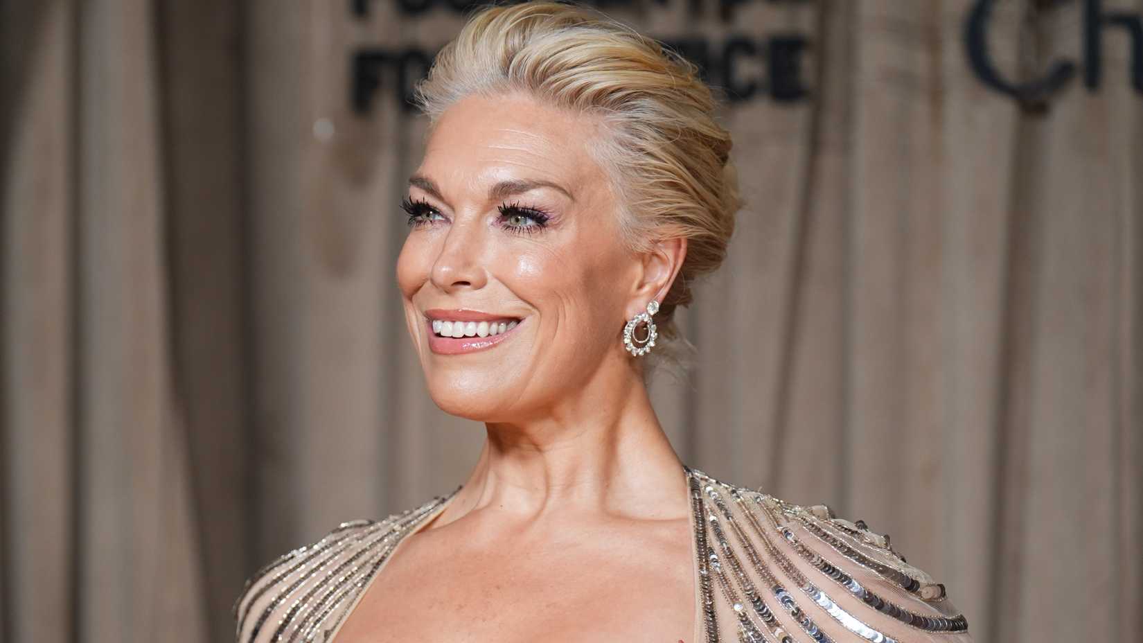 Hannah Waddingham smiling while at the Albie Awards