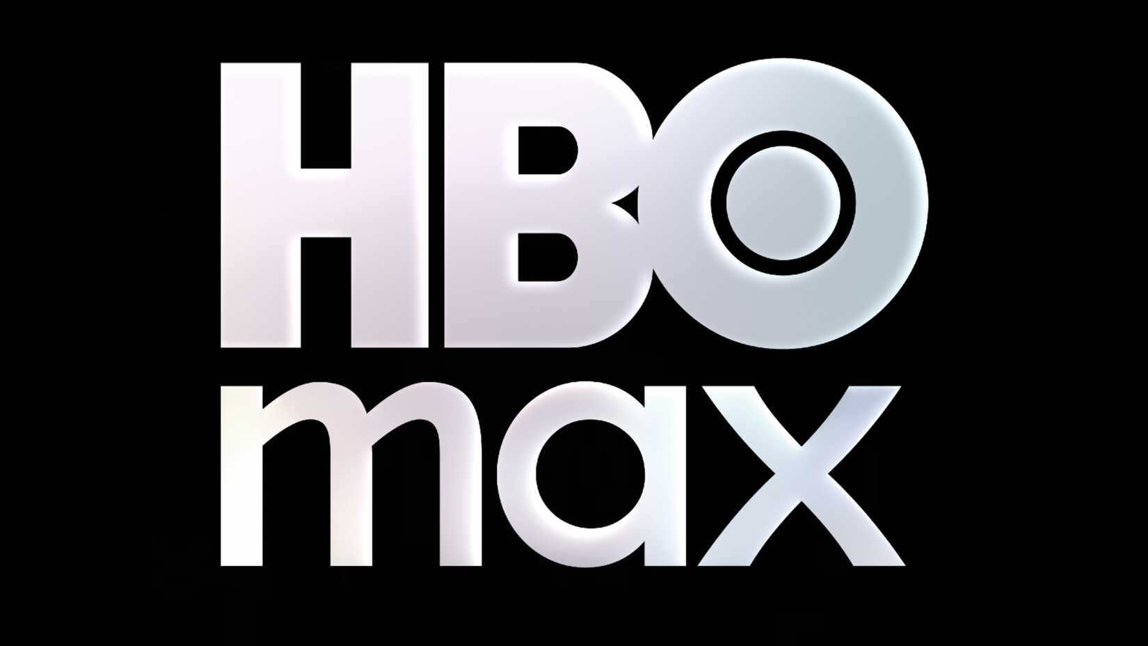 HBO Max logo against a black background