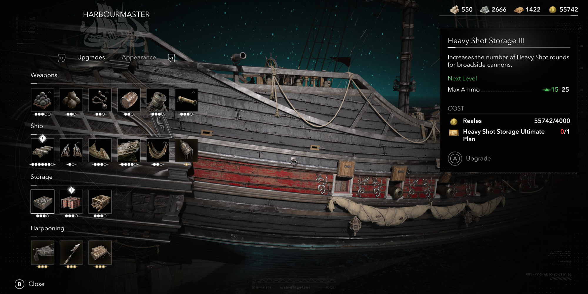 Heavy Shot Storage Ultimate Plan Black Flag Resynced