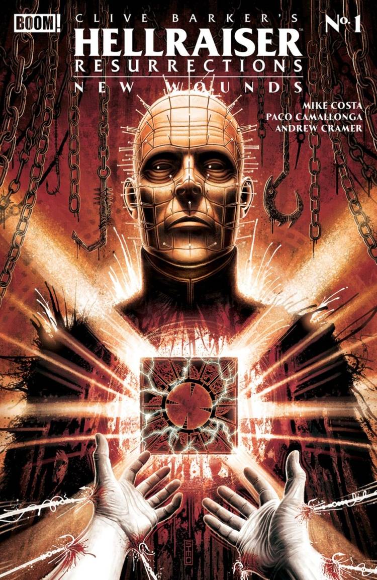 Hellraiser Ressurrections New Wounds #1 main cover