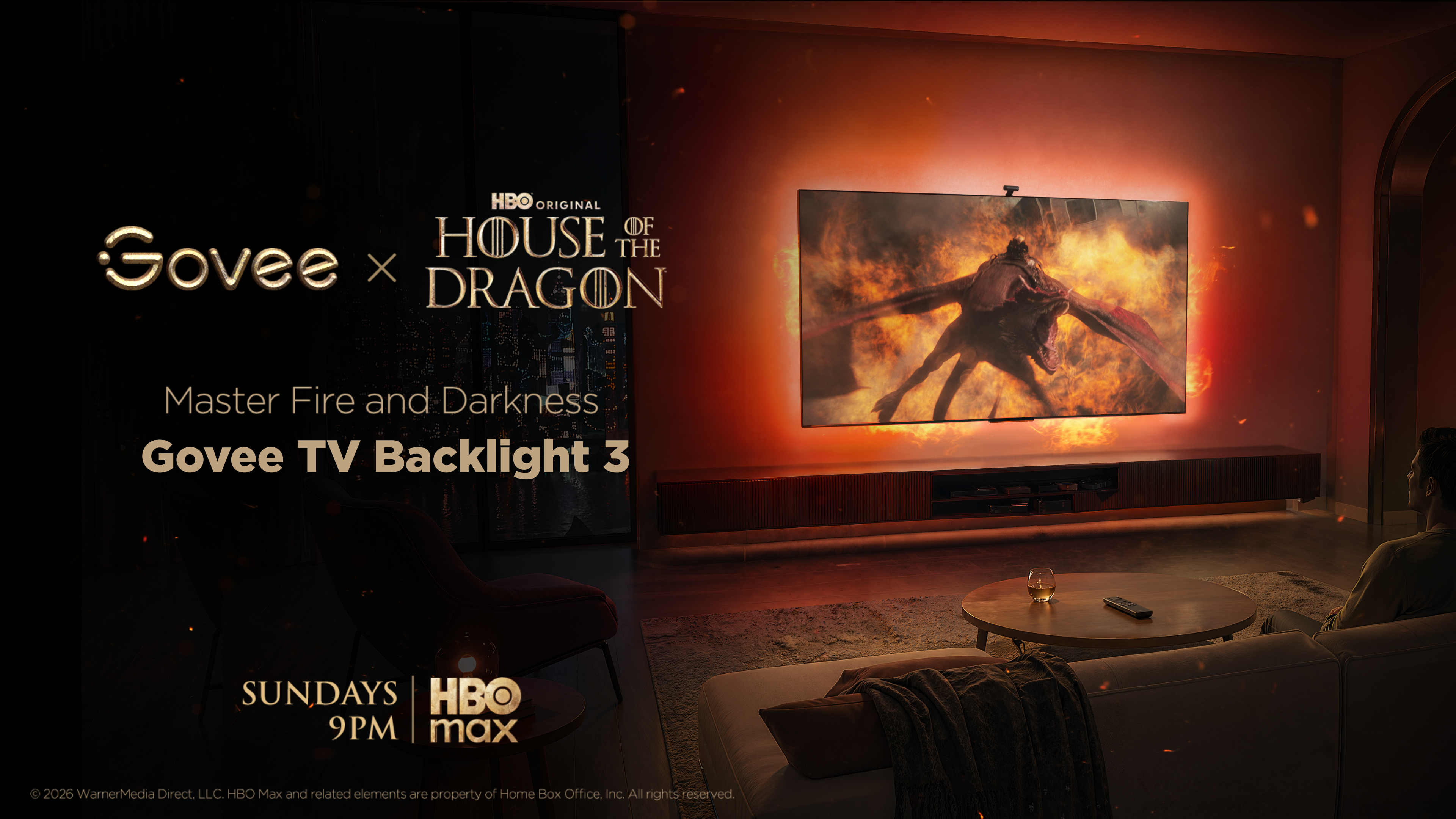 Your Weekly House of the Dragon Ritual Just Got an Upgrade Thanks to Govee's Latest HBO Max’s Collab image