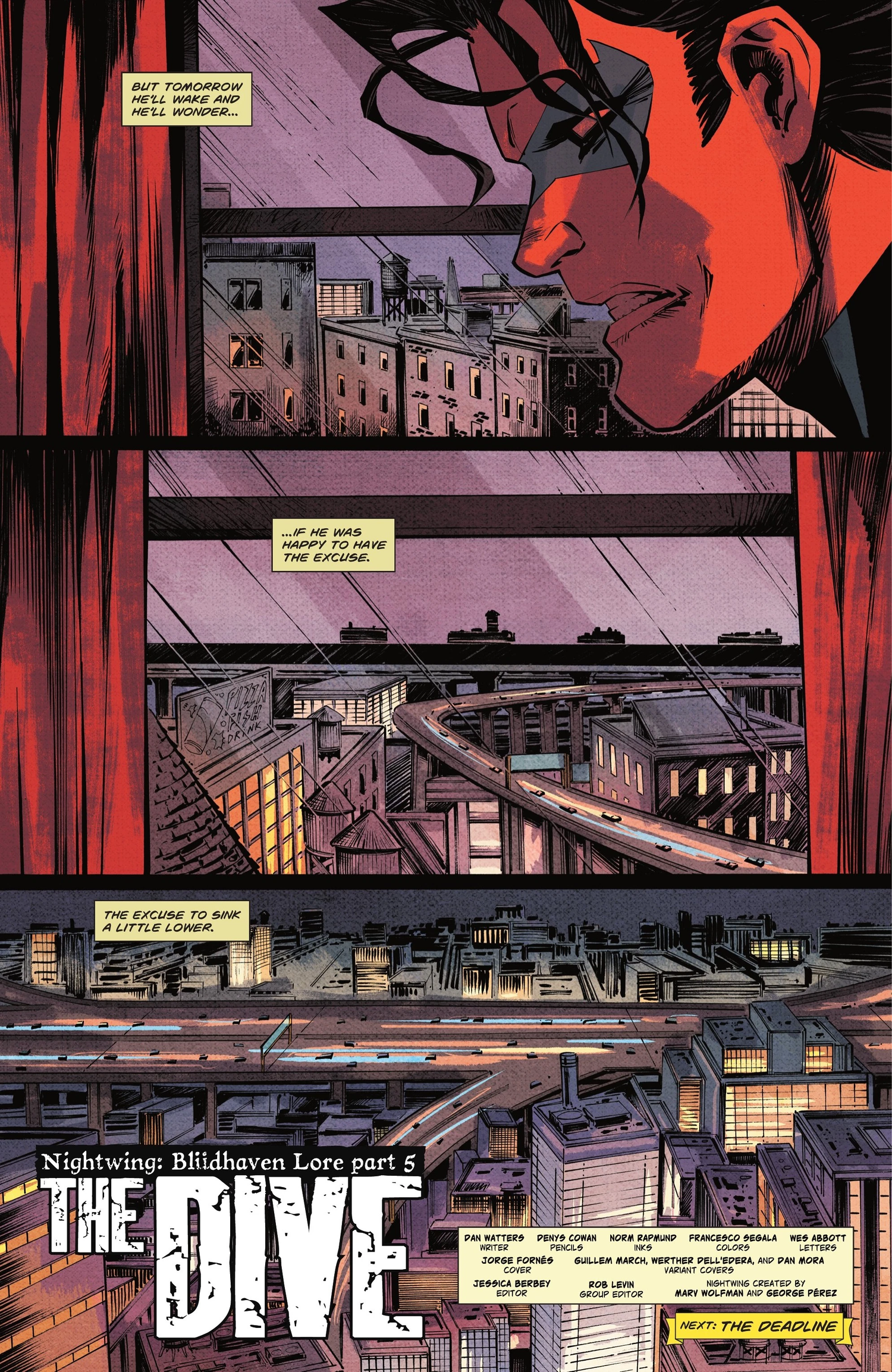 nightwing 140 dive