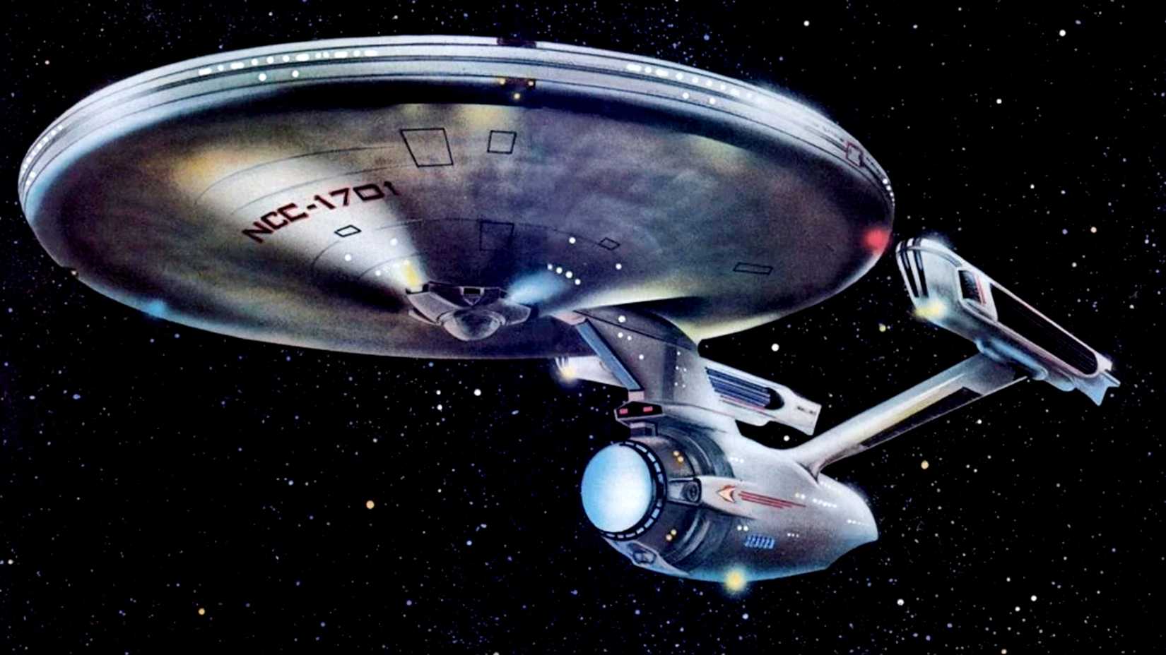 image of the uss enterprise from Star Trek Spaceflight Chronology