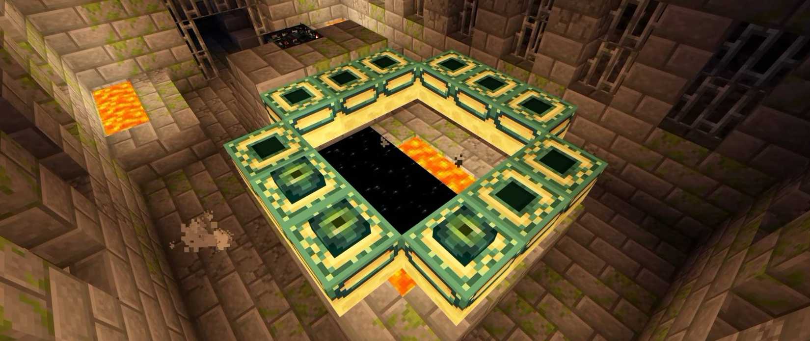 Minecraft Partial Portal Activation speedrun world seed