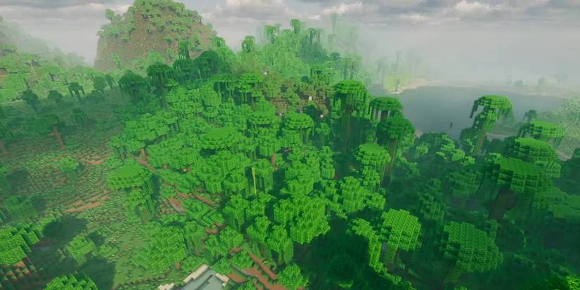 Minecraft It's A Green, Green World Jungle world seed