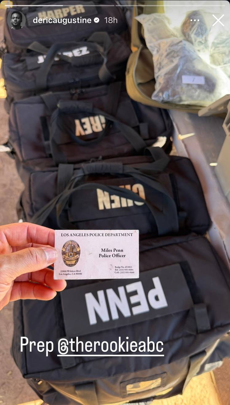 The Rookie season 9 set image