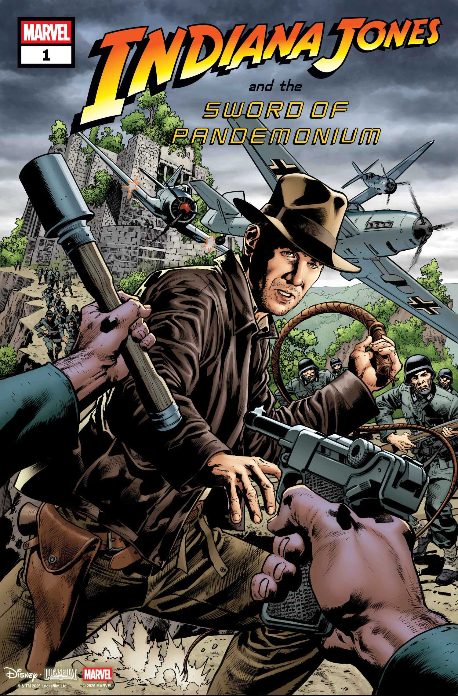 Indiana Jones and the Sword of Pandemonium #1 comic cover
