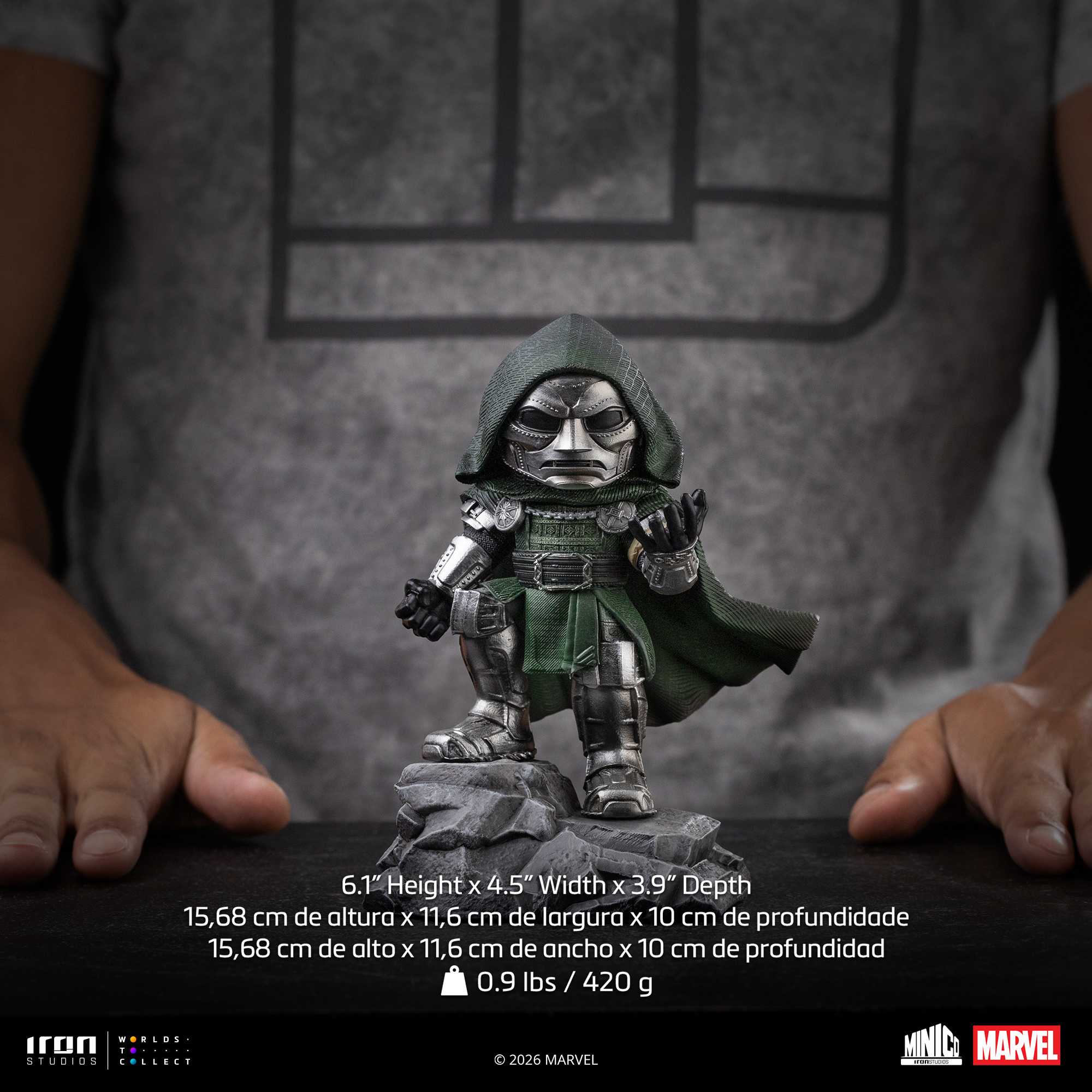 Iron Studios Doctor Doom Minico 5