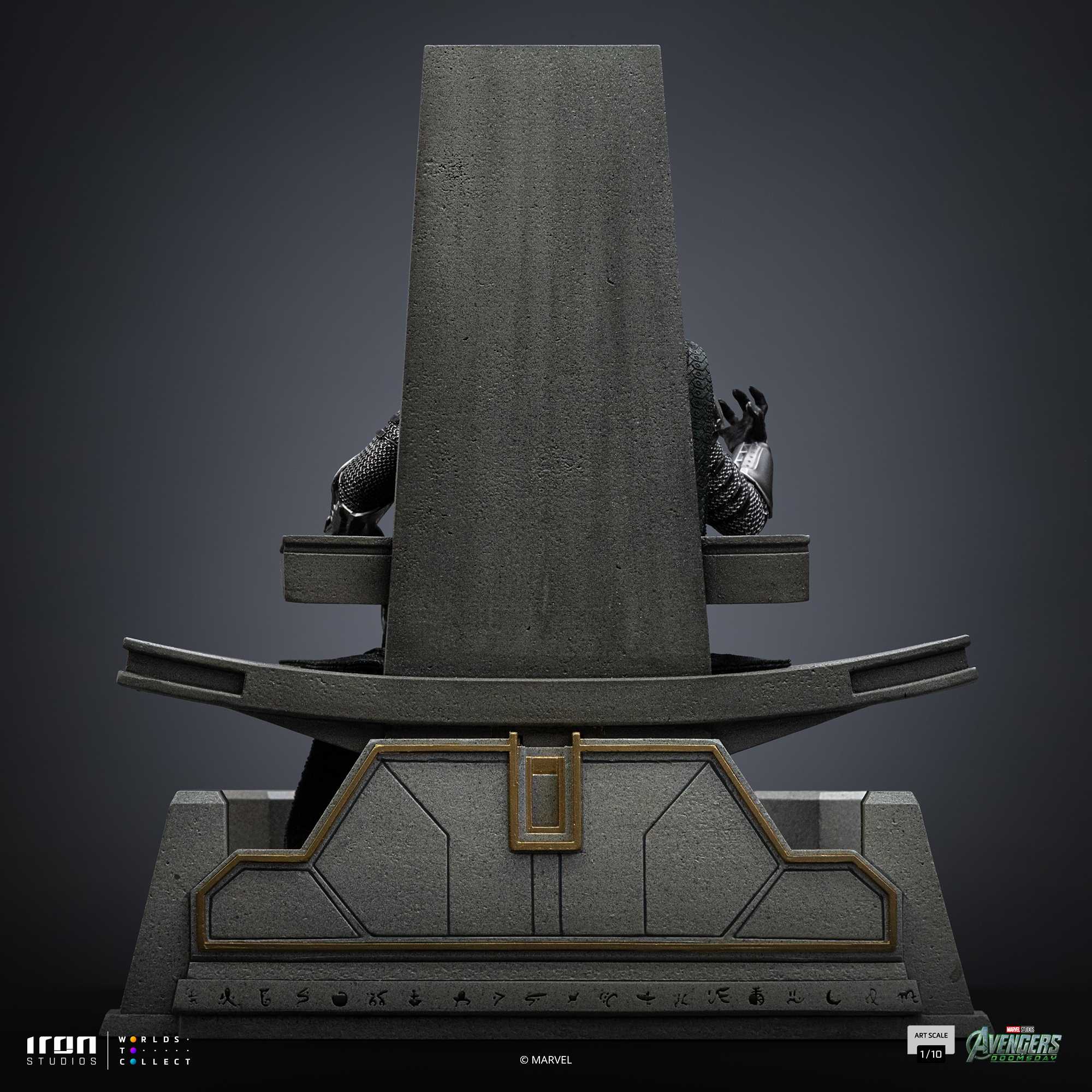 Iron Studios Doctor Doom on Throne - 3