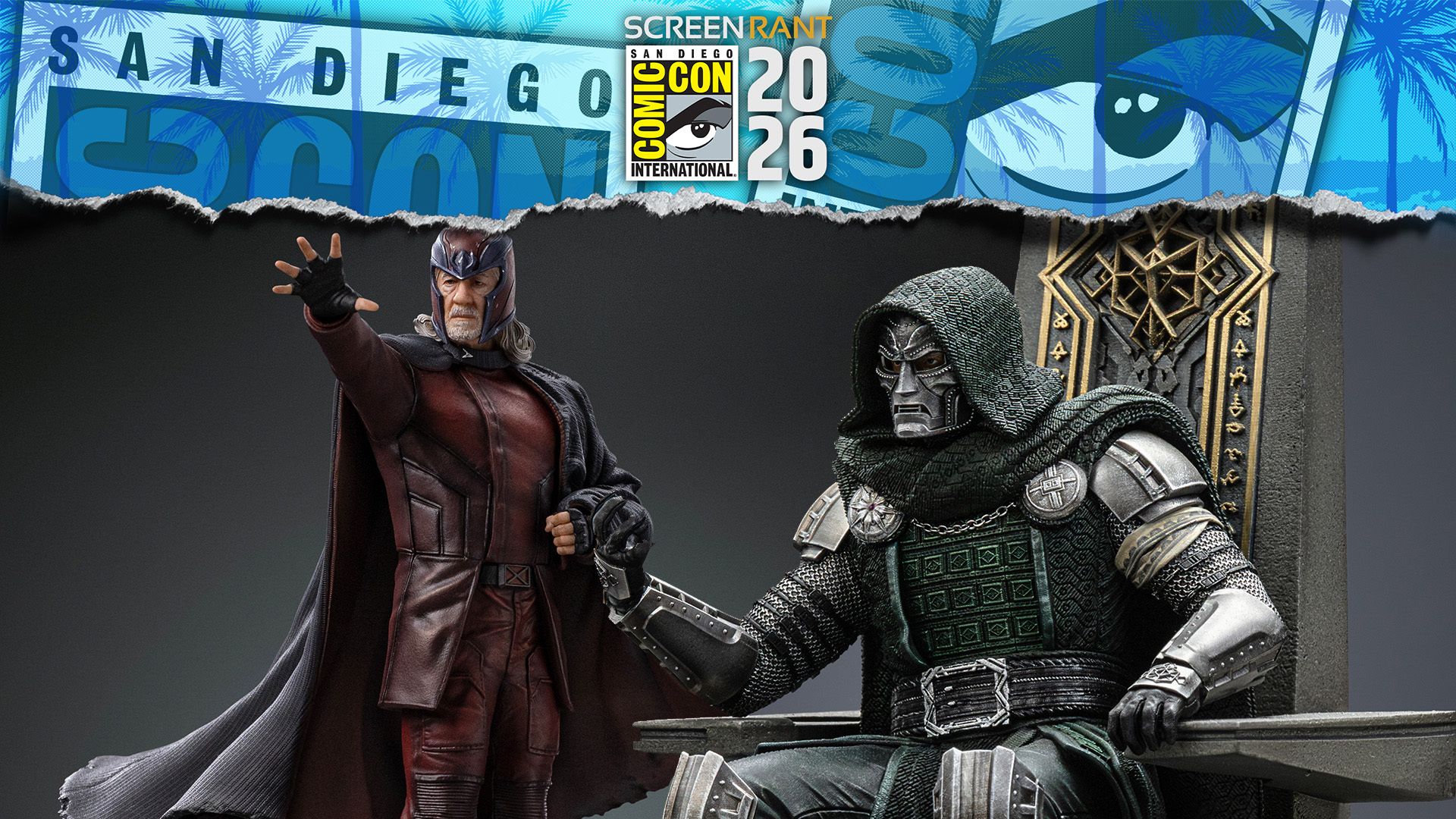 Avengers: Doomsday Reveals New Look At Doom's Throne In SDCC Merch (Exclusive) image