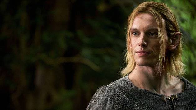 Jamie Campbell Bower in Rings of Power