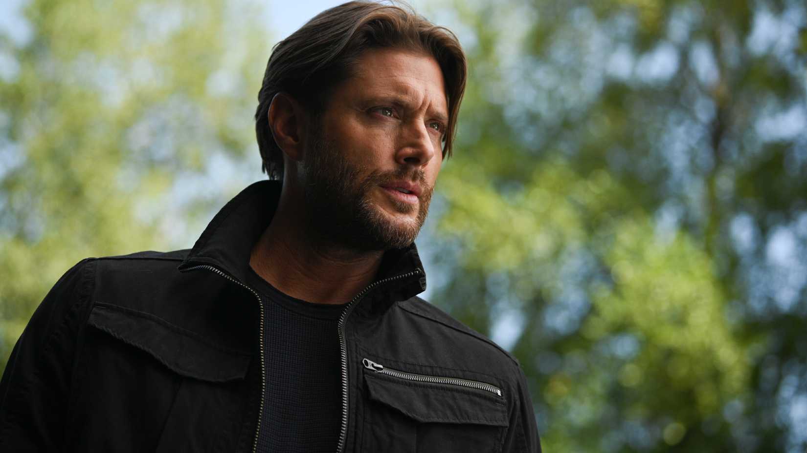 Jensen Ackles as Russell Shaw in Tracker season 3, episode 1.