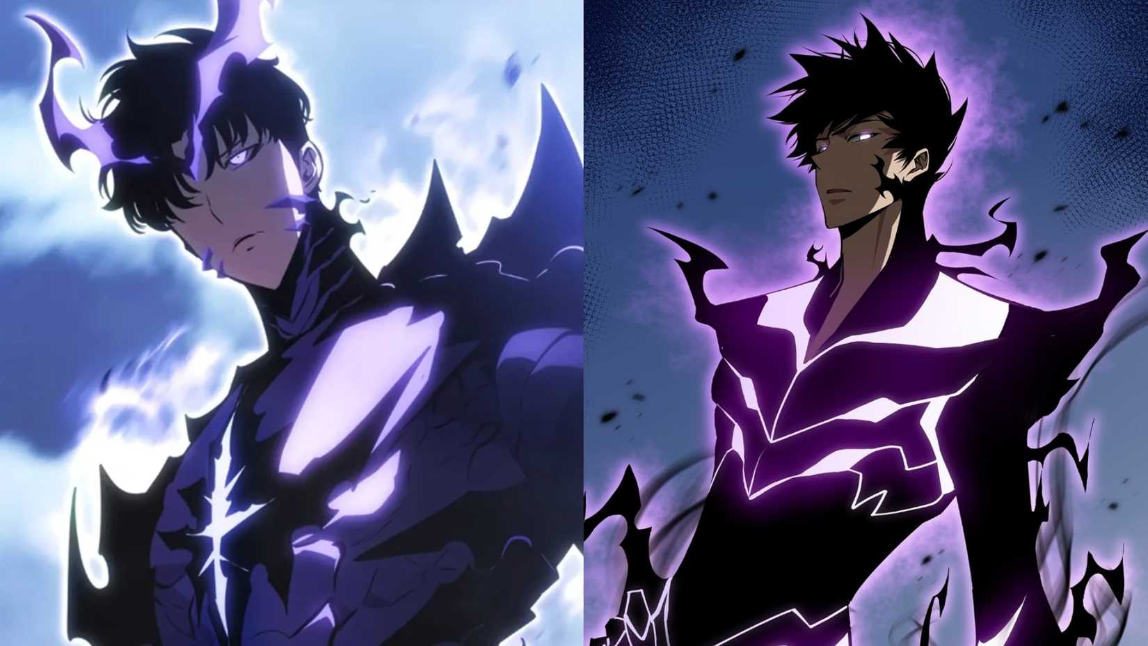 jinwoo from solo leveling and li yi from shadow system