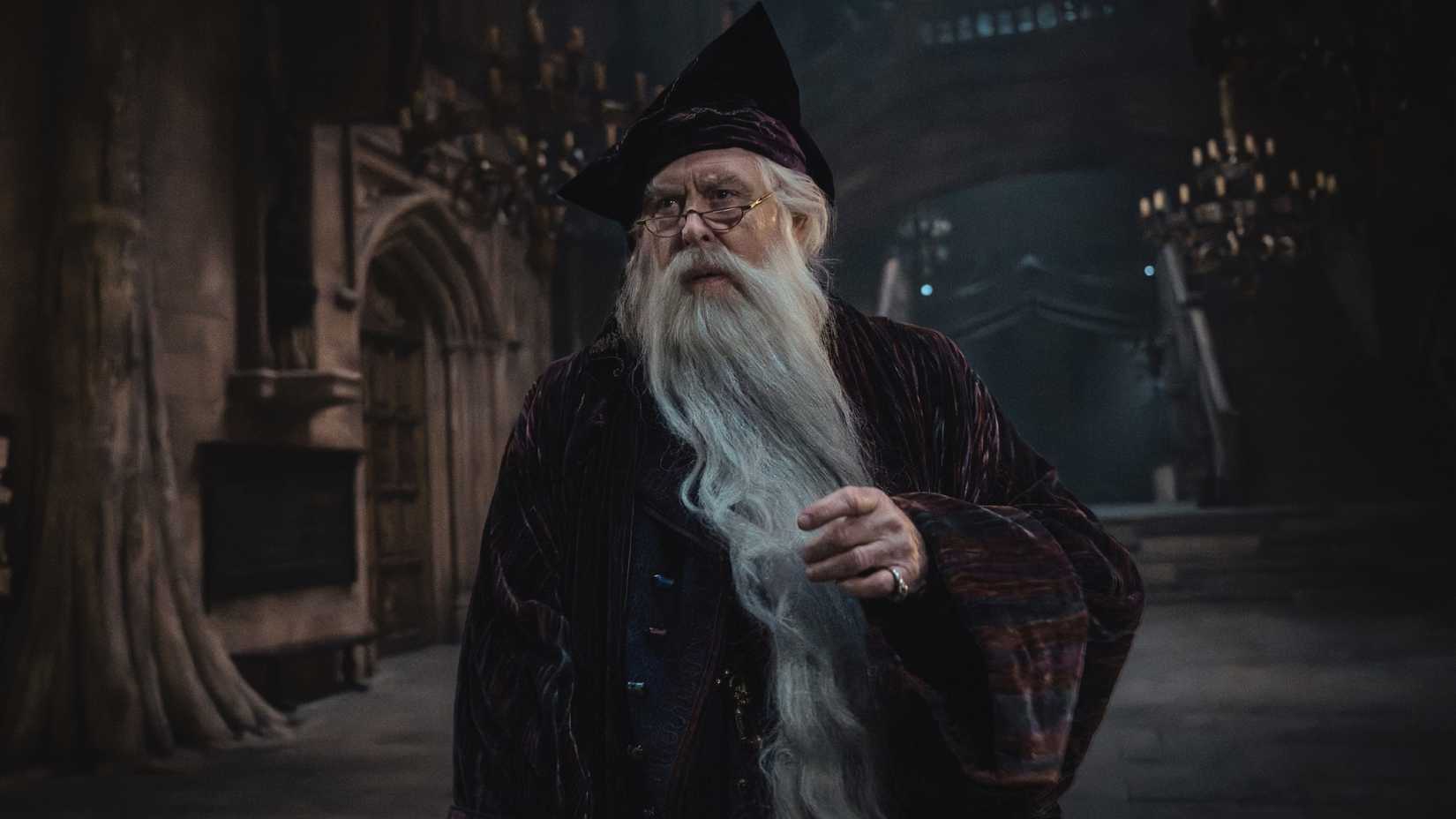 John Lithgow as Albus Dumbledore in season 1 of Harry Potter