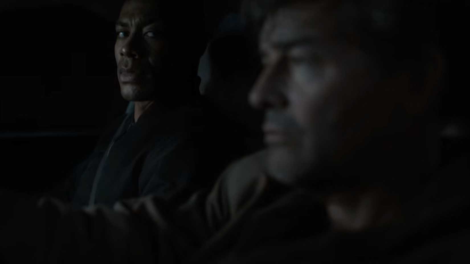John Stewart with Hal Jordan Driving in Lanterns SDCC Trailer